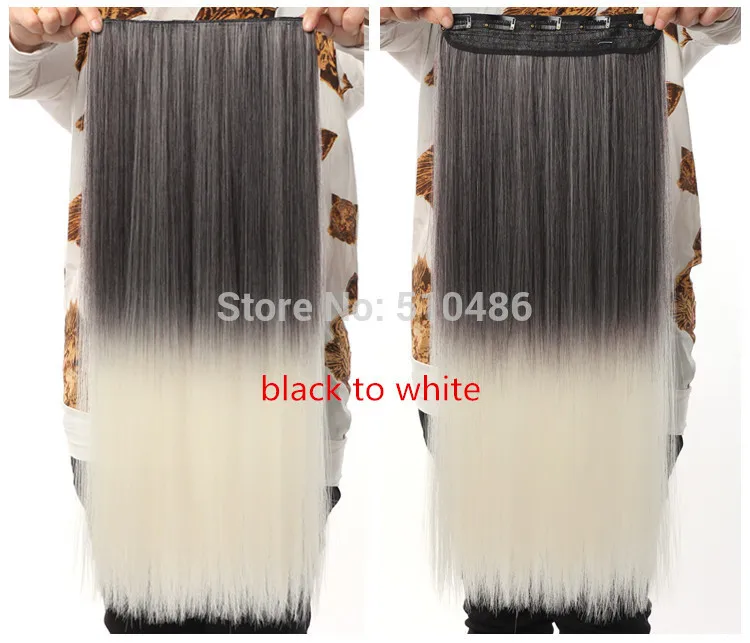 black to white