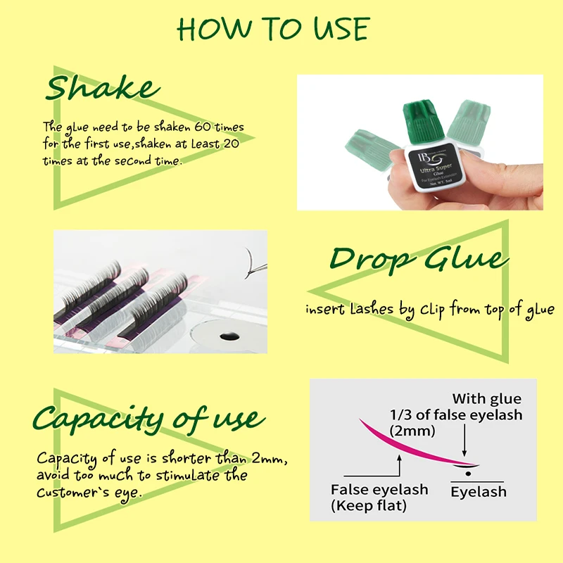 Клей IB для наращивания ресниц ультра супер Южная Корея сильные ресницы клей для профессиональных 5 мл/бутылка клей Личная этикетка