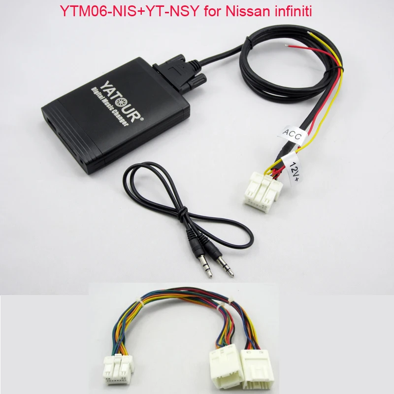Стереопроигрыватель Yatour USB MP3 AUX SD для Nissan Infiniti FX35 радио с навигационной функцией