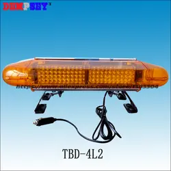 TBD-4L2, светодиодный мини lightbar, 0.6 м Длина взрывные вспышки Световой, DC12-24V Amber Предупреждение огни грузовика, лошадь установить