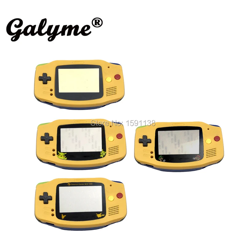 

Hot Sale Yellow-Blue Color Togepi Screen Shell Housing Cover For NintendoGB Boy Game Advance GBAGB Replacement Housing Shel