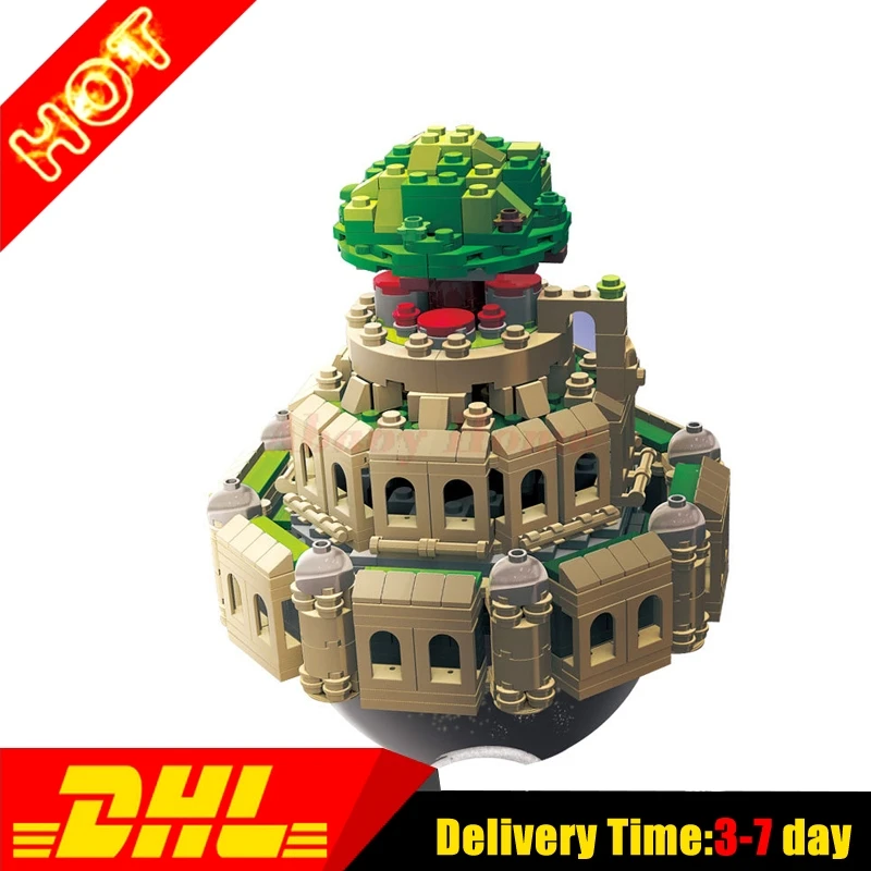 

In Stock XingBao 05001 Genuine Creative MOC Series City in The Sky Children Building Blocks Bricks Model Gift Clone Lepin