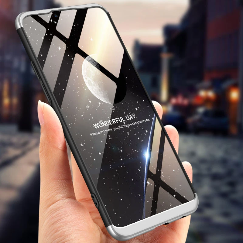 For OPPO Realme C1 Armor Coque 360 Full Protection Case Luxury Hard PC 3 In 1 Back Cover |