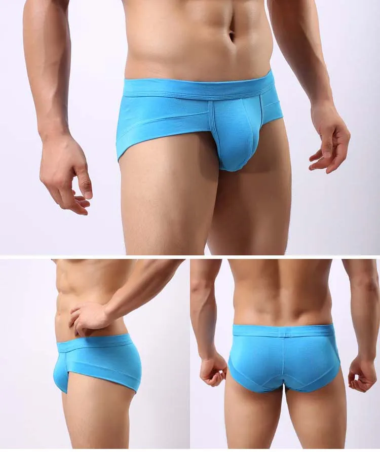 Sexy Fashion Brand Modal U Convex Men's Underwear Male Modal Panties Male Calzoncillos Hombre Slips Homme Mens Panties Man 15