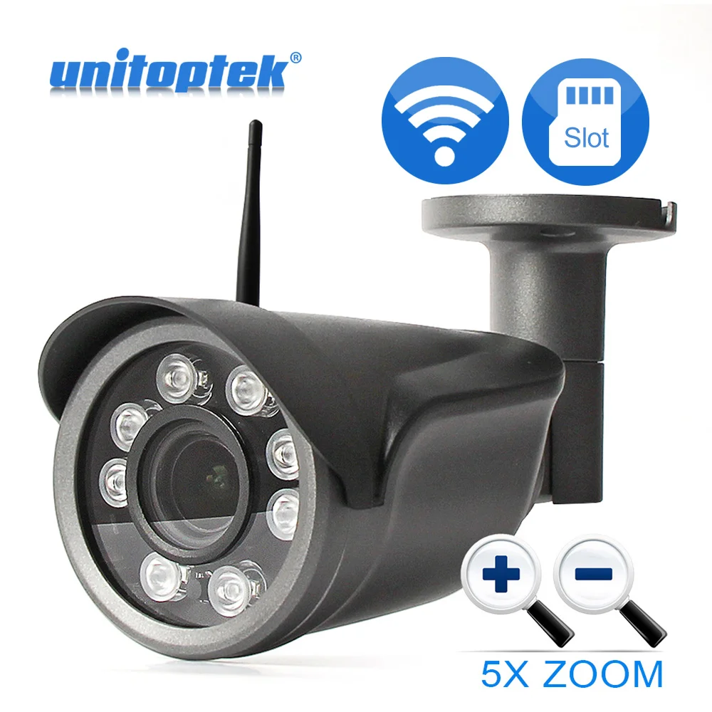 

HD 1080P 2MP IP Camera Wireless SONY 307 5X Auto Zoom Outdoor Bullet Waterproof WIFI Camera IR Night Vision Onvif TF Card Slot