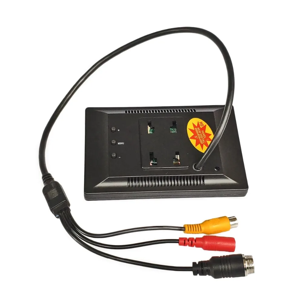 DIYSECUR " DC12V-24V 4PIN обратный автомобильный монитор заднего вида Водонепроницаемый CCD ночного видения резервный автобус грузовик камера автомобильное зарядное устройство