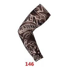 Новая модная Татуировка теплый рукав унисекс УФ Защита наружная Временная подделка рукав с татуировками грелка рукав Манга