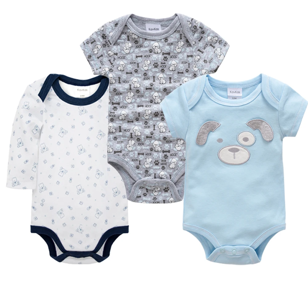 Kavkas 2019 ملابس الطفل القطن س الرقبة الوليد بنين الملابس الخريف Bebes السروال القصير