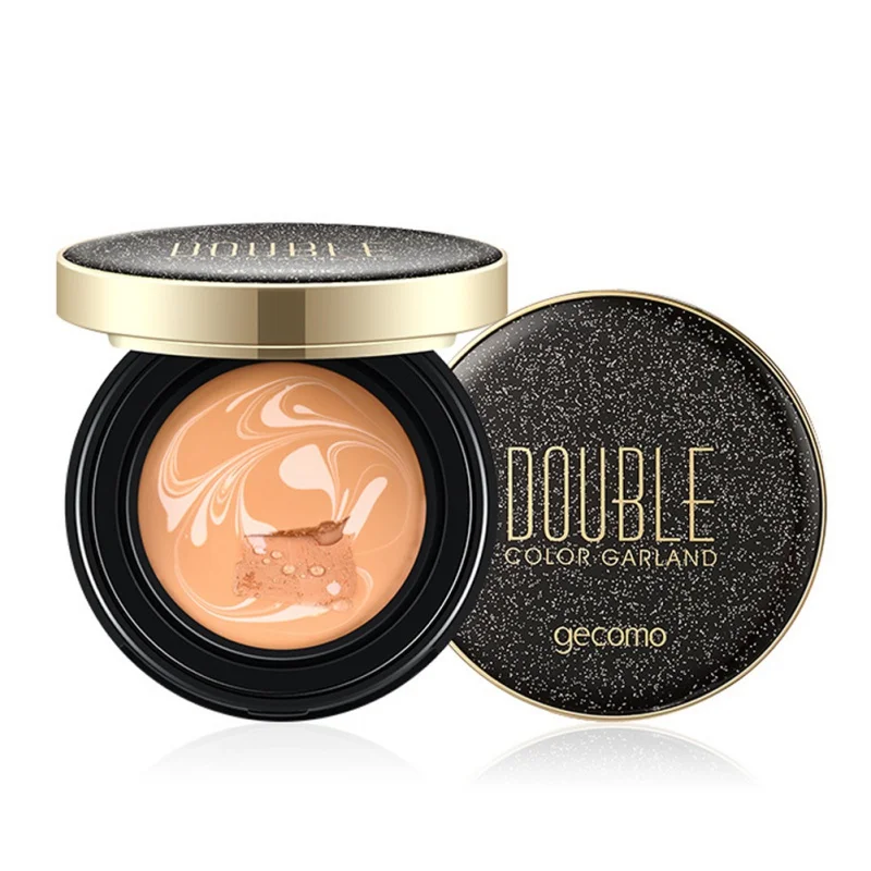 

Natural Foundation Makeup Compact Makeup Essence Cover Pact Sunscreen Wrinkle Smoothing Brightening SPF50+ Makeup Primer Cream