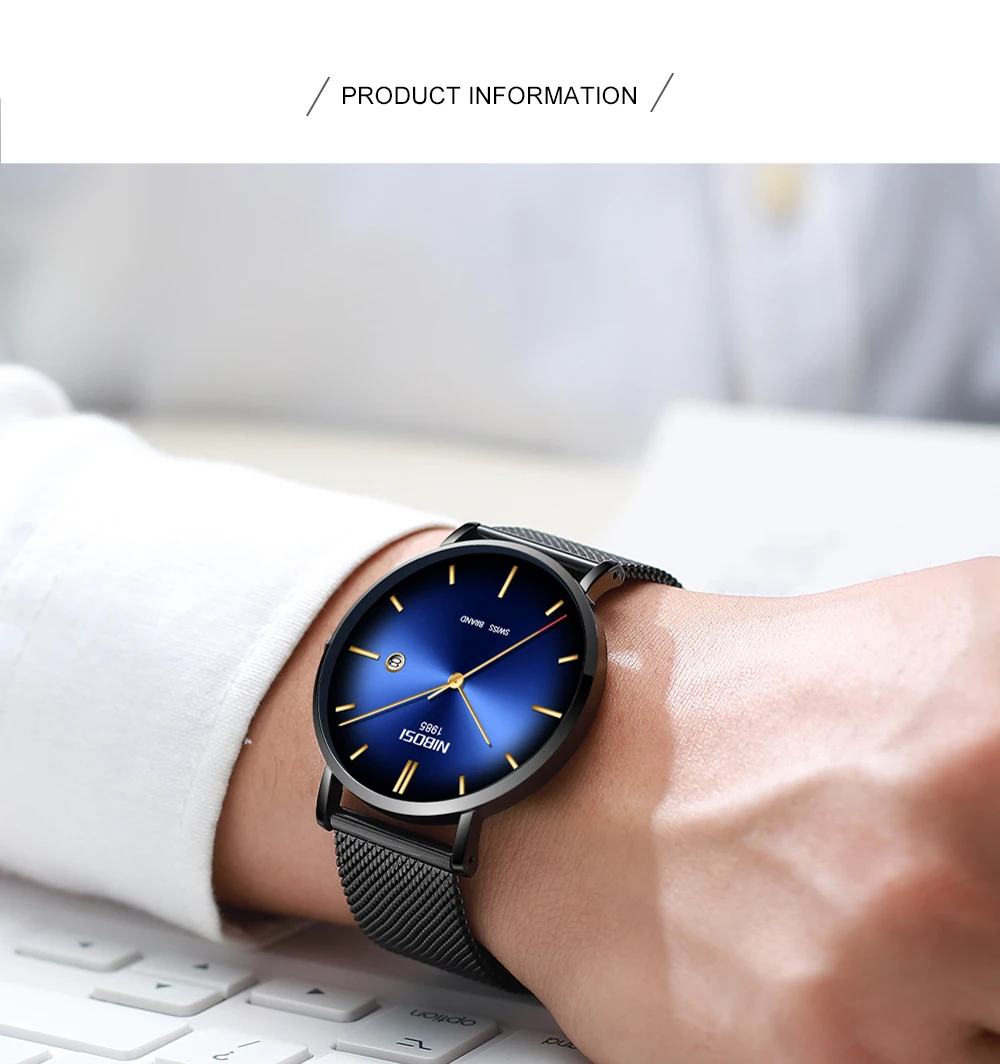Relogio Masculino Mens Watches Top Brand Luxury Ultra-thin Wrist Watch Men And Women Watch Waterproof Male Clock Reloj Hombre (4)