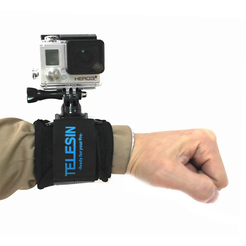  360 Degree Wrist Strap Rotary Wrist band Arm Hand Strap Belt Mount  For GoPro Hero 5 Hero 4 3 Camera Diving  Biking Extreme Sports (14)