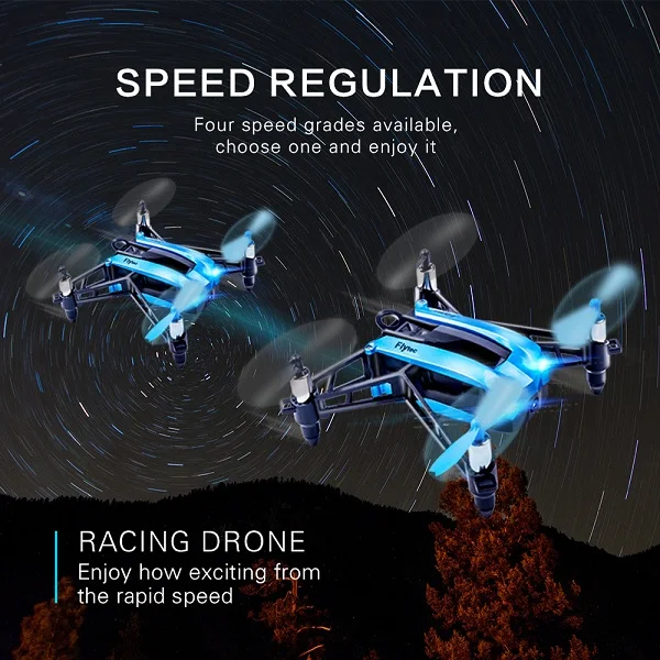 Flytec_T12S_RC_Racing_Drone_2.4G_4CH_with_0.3MP_Camera_Headless_High_Hold_Mode_360_Degree_Rolling_Flip_4_Gear_Speed_Switching_13