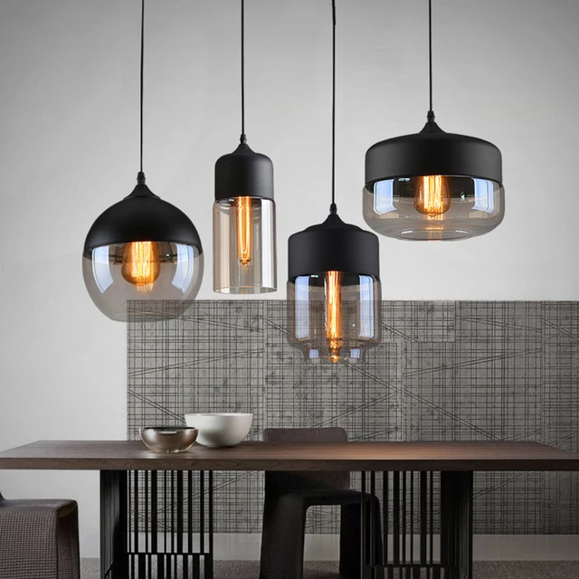 4 Style Modern Contemporary Gl Pendant Lamp Lights Fixtures E27 4 Style Modern Contemporary Gl Pendant Lamp Lights Fixtures E27 E26 Led For Kitchen Restaurant Cafe
