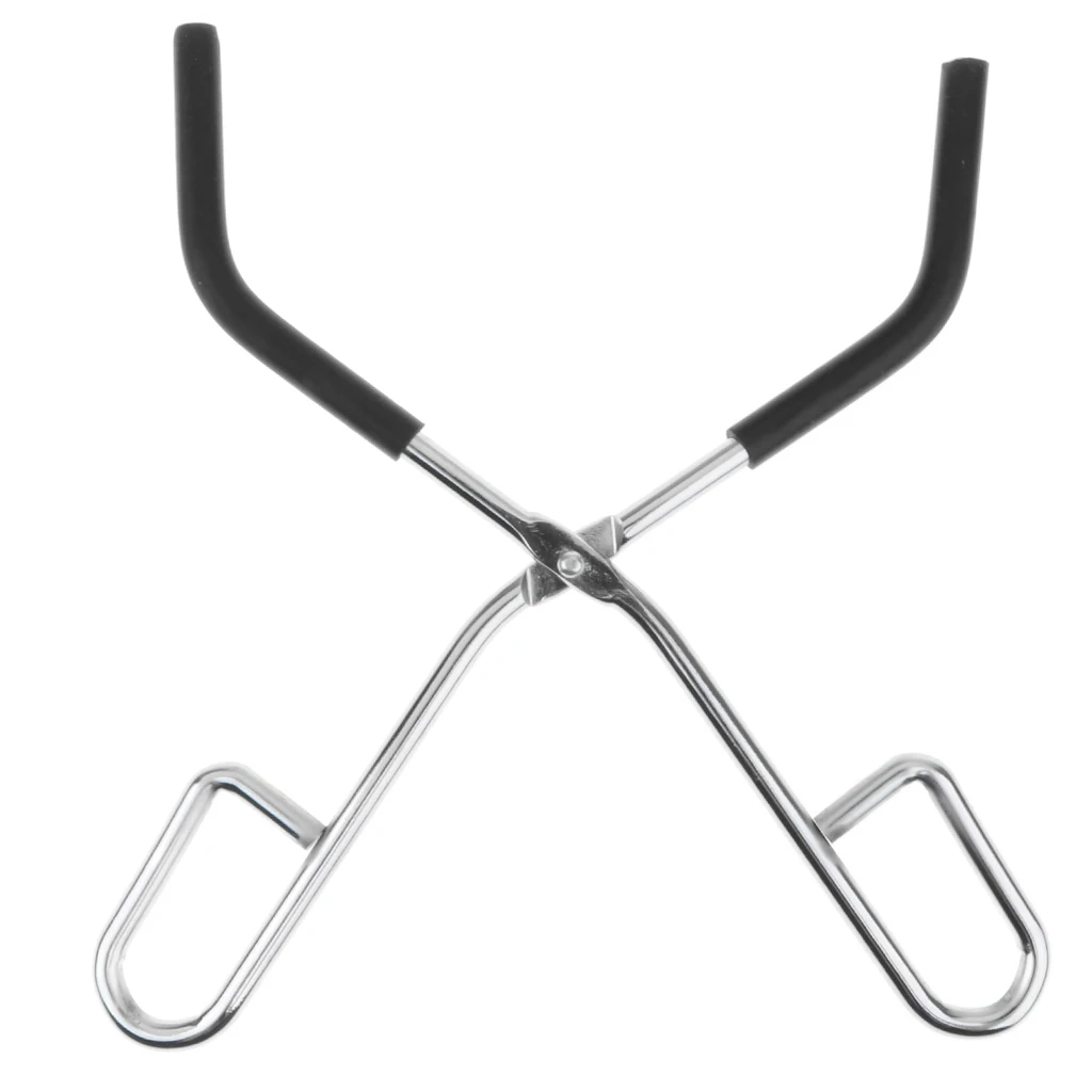 27cm Length Lab Beaker Tongs With Rubber Coated Ends Laboratory Experiment Supplies