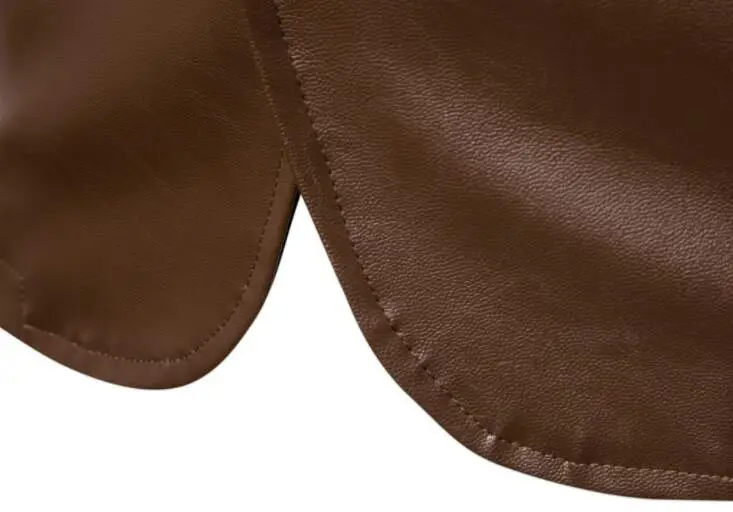 Бизнес повседневные мужские пиджаки Блейзер slim fit casaco jaqueta masculina пальто из искусственной кожи мужские pu куртка черная, коричневая 5XL