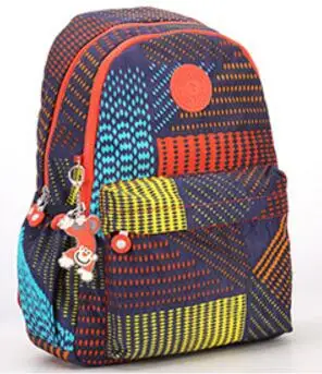 TEGAOTE нейлон печати рюкзак Для женщин школьные сумки для девочек-подростков Симпатичные Книга сумка студенческий рюкзак для ноутбука Женский мешок Dos 1317 - Цвет: flower 11
