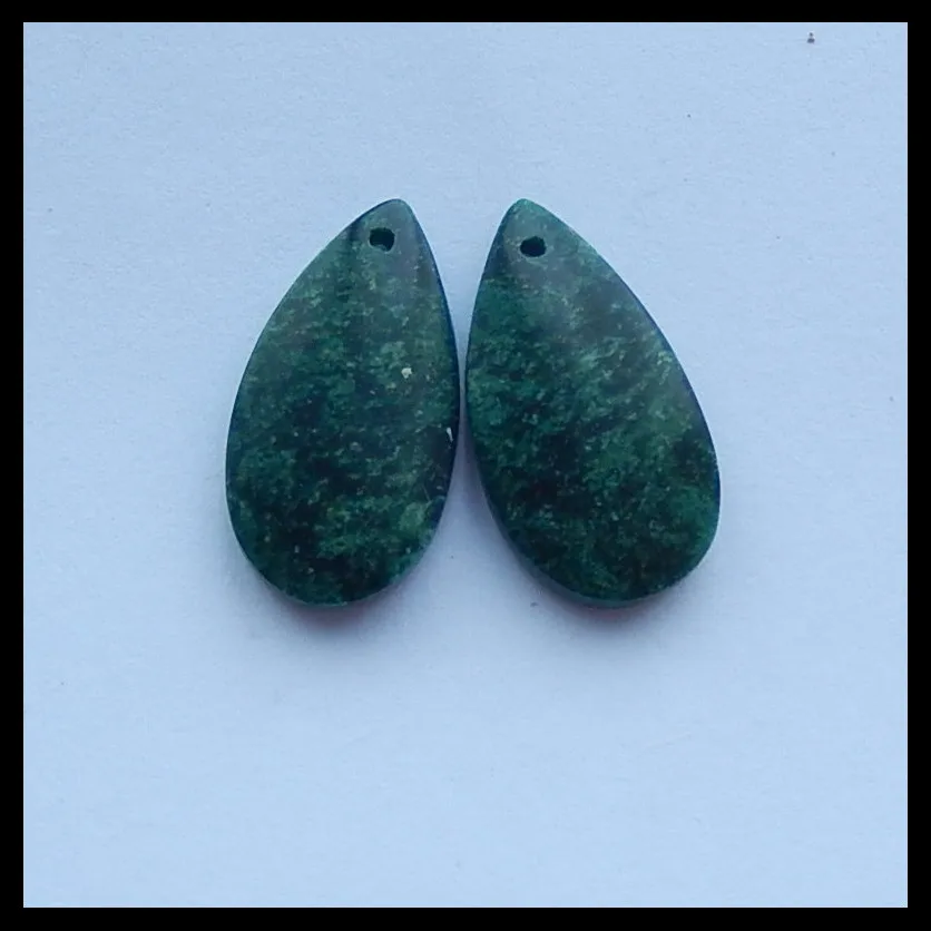 

African Jade fashion women Earrings Beads,Semiprecious stone jewelry Earring,22x12x4mm,3.4g
