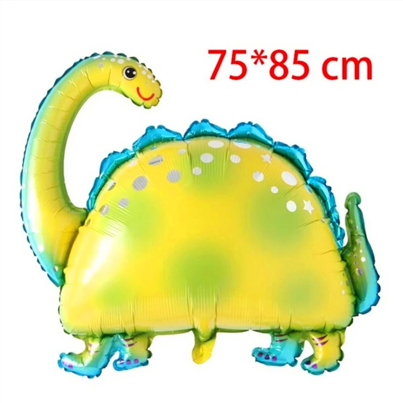 1 шт. гигантский динозавр воздушный шар из фольги с днем рождения украшение для динозавра мир украшения джунгли вечерние Парк Юрского периода поставки воздушный шар