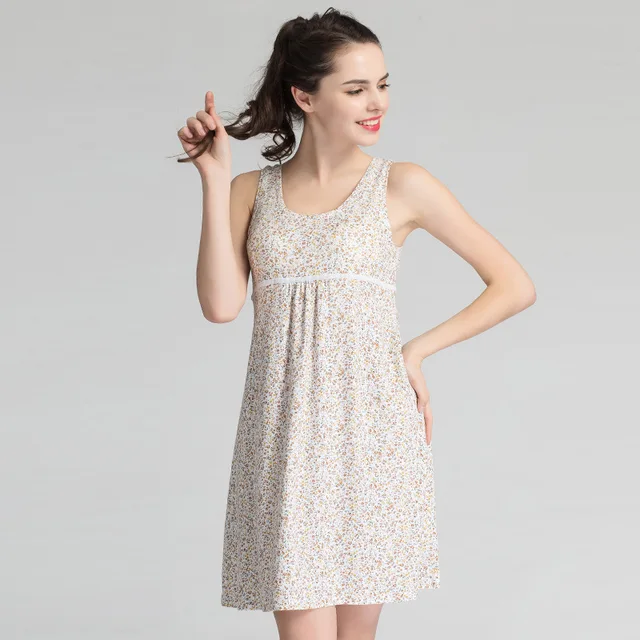 Ejqyhqr Women Built In Padded Bra Nighty Sleepwear Lingerie Nightgown