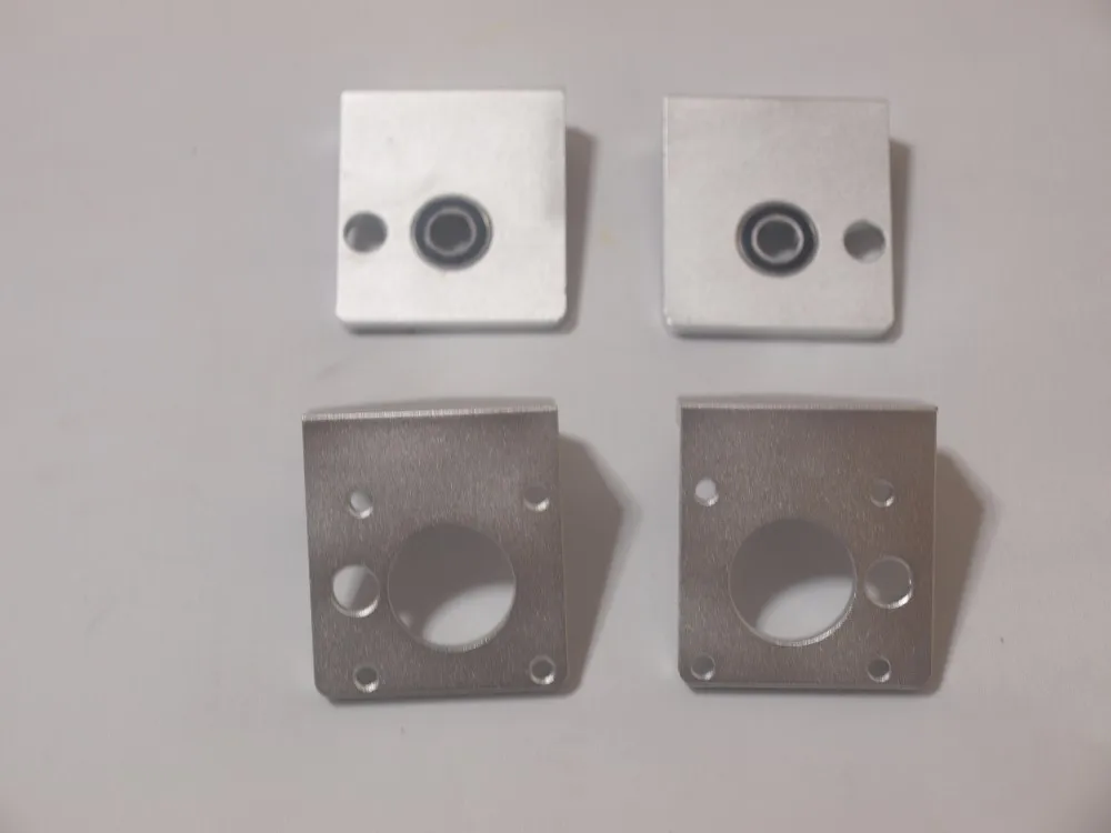 Reprap Prusa i3 запасные части для 3D-принтера Алюминиевый металлический Z-AXIS нижний левый/правый+ Z-AXIS верхний левый/правый комплект/Набор для 8 мм