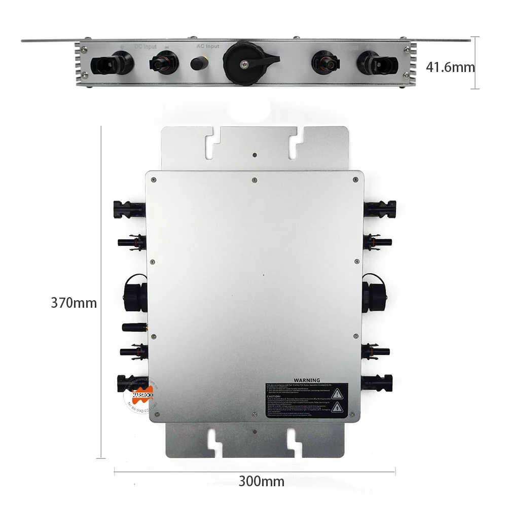 Сертификация CE IP65 1400W MPPT на сетке микро солнечный инвертор, 22-50VDC до 80-280VAC, работоспособный для 4x350W 400W солнечной панели