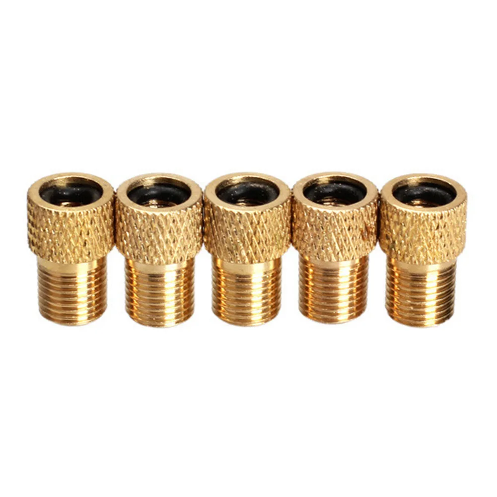 

5pcs Bicycle Mountain Bike Inflating Valve Converter Adapter France Type To America Type Bicycle Valve Converter