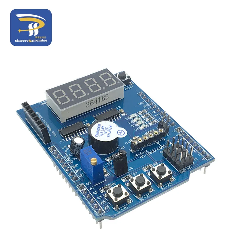Бесплатная доставка! Многофункциональная Плата расширения для arduino UNO r3 LENARDO mega 2560
