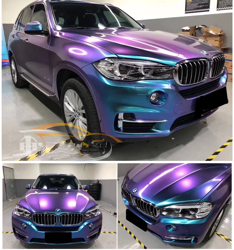 50*150 см фиолетово красная глянцевая Защитная пленка для кузова автомобиля ПВХ
