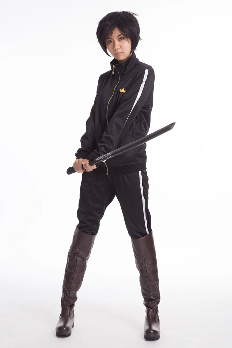 Аниме Noragami Yato, костюм для косплея, куртка, черный спортивный костюм, повседневный спортивный костюм, Модный комплект одежды унисекс