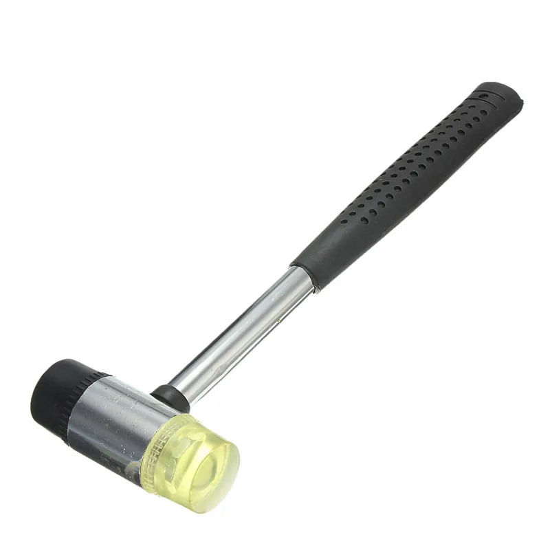 Gummi Hammer Doppelseitige Arbeit Verglasung Fenster Perlen Mallet Werkzeug ^