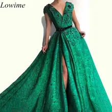 Элегантные платья знаменитостей больших размеров в Дубае, длинные платья с v-образным вырезом и вырезами по бокам, великолепные красные платья с поясами