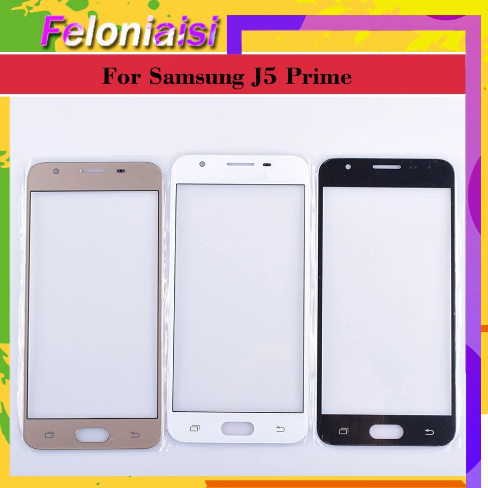Для Samsung Galaxy J5 Prime G570 G570F внешнее стекло верхняя/передняя линза передняя крышка