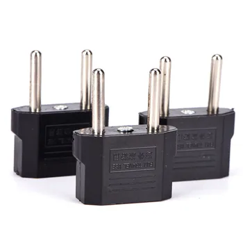 

New Arrival 2 Round Socket Pin US AU EU To EU Plug Travel Wall AC Power Chargers Outlet Adapter Cable Converter Wholesale
