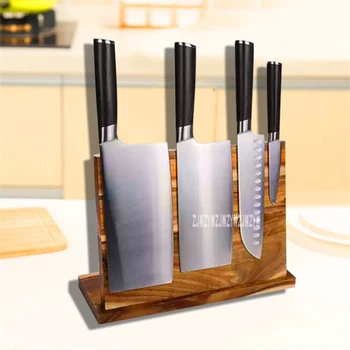 

GM21 Creative Multifunctional Kitchen Solid Wood Knife Holder Magnetic Knife Holder Professional Kitchenware Storage Knife Racks