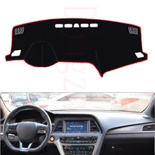 Dongzhen подходит для HYUNDAI Sonata 9- крышка приборной панели автомобиля Избегайте светильник Pad Инструмент платформа приборная панель крышка автомобиля Стайлинг