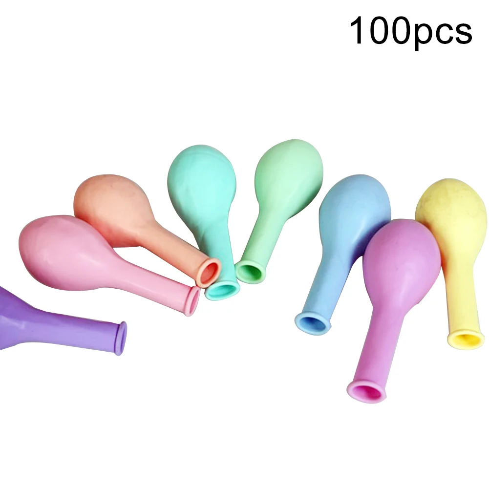 Hot100Pcs 10 дюймов Macaroon цвета смешанные латексные воздушные шары для свадьбы