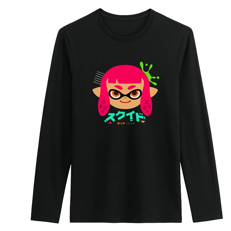 Costumebuy Splatoon 2 чернильный кальмар Косплей Осьминог футболка с длинным рукавом хороший с коротким рукавом с длинным рукавом карнавала костюмы