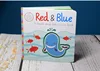 Red & Blue Touch And Feel Colors Book English Educational Picture Books Baby Children Reading Book ► Photo 2/4