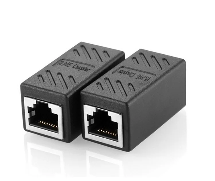 

Colorful Female to Female Network LAN Connector Adapter Coupler Extender RJ45 Ethernet Cable Extension Converter