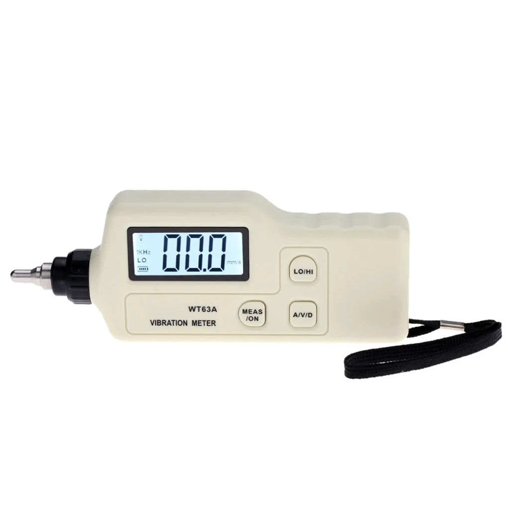 

Digital Vibration Meter LCD Vibration Analyzer Tester AC Output Acceleration/Velocity/Displacement Measurement