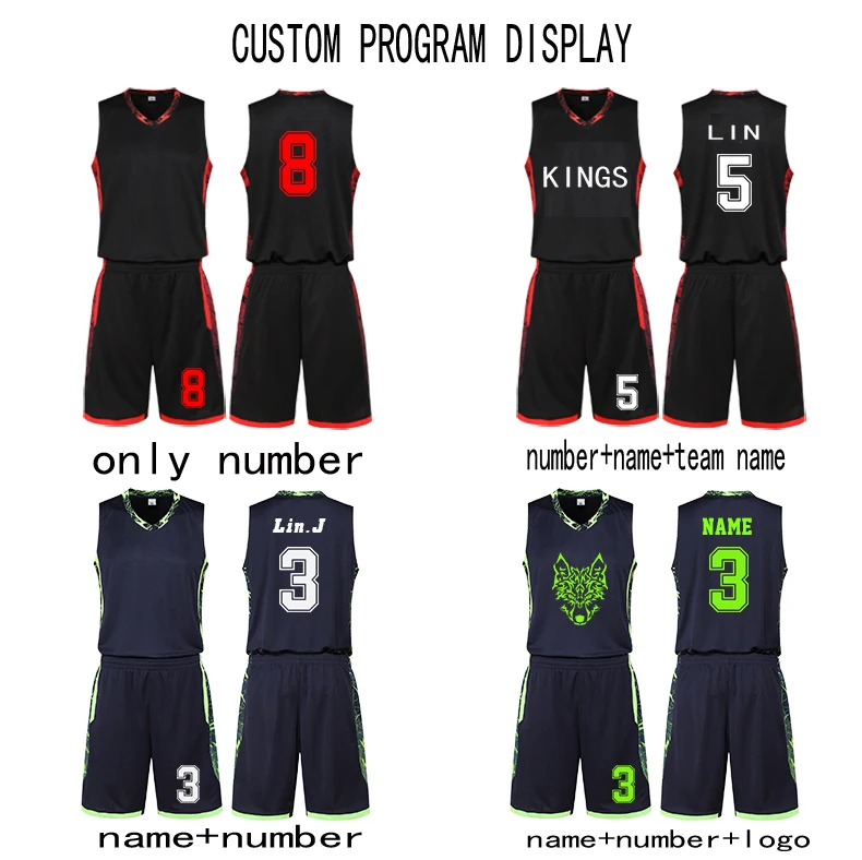 Best Quality Team Sportswears Men S Basketball Jerseys Kits We Can Custom What You Want Name Number Team Logo Just Contact Us