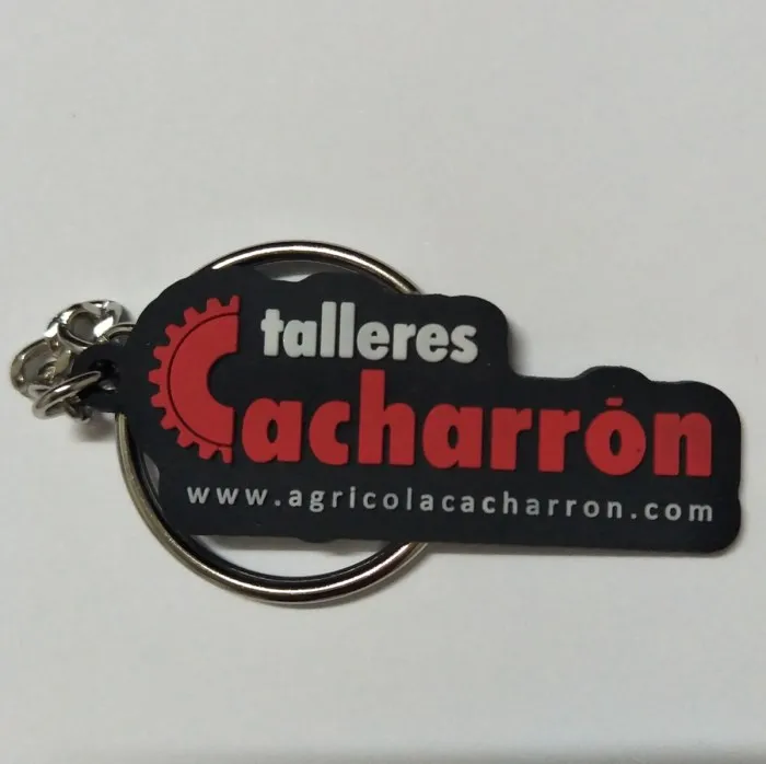 

Letter Company Logo Keychains Custom Rubber Key Holder Promotional Keyrings Plastic Key Tag chaveiros personalizado