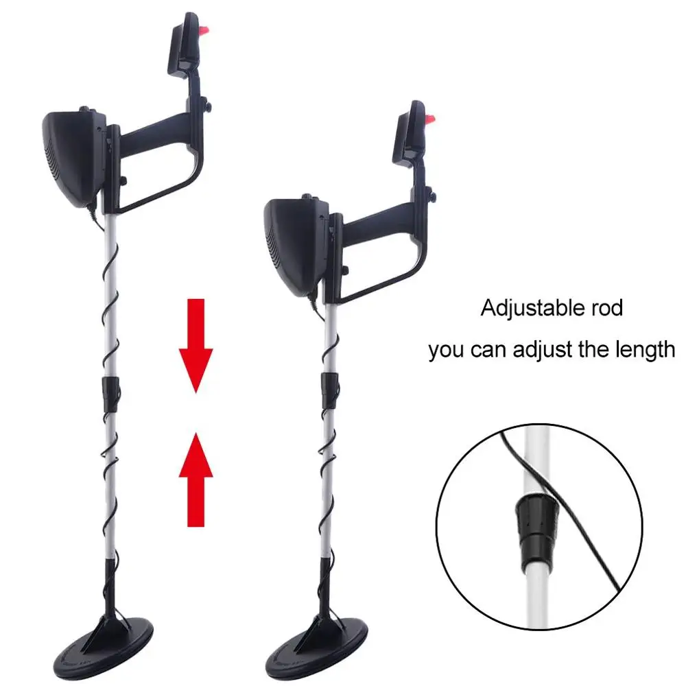 

Portable Underground Metal Detector Finder Metal Length Adjustable Under Water Treasure Hunter Seeker Portable Metal Detector
