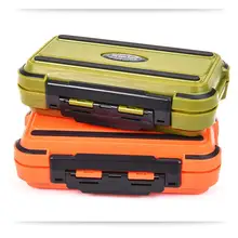 Mounchain Portable Waterproof Storage Case Fly Fishing Box Fish Lure Spoon Hook Bait Fishing Tackle Box portable fishing gear lure storage case box black white