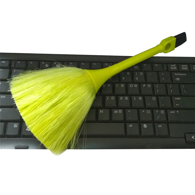 

2018 1pc Desktop Sweeper Cleaning Home Dusting Brush Multi-Function Mini Keyboard Vehicle Anti-Static Dust Brush for computer
