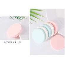 Для женщин Красота лица Уход за кожей пудра для тела Косметическая пуховка красота макияж основа для макияжа лица мягкая губка случайный цвет Н