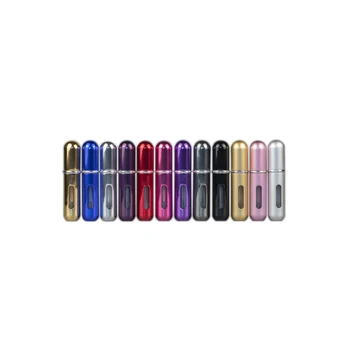 

5ml Travel Mini Refillable Convenient Empty Atomizer Perfume Bottle Scent Pump Spray Case parfum airless pump cosmetic container