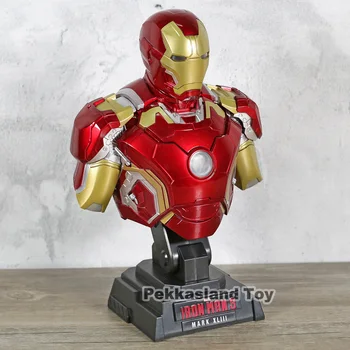 

Iron Man 3 MARK 43 1/4 Scale Limited Edition Collectible Bust Figure Model Toy with LED Light
