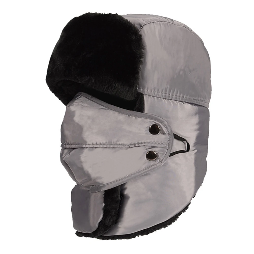 Балаклава, мотоциклетная маска для лица, водонепроницаемая зимняя мотоциклетная маска для лица, Охотничья Кепка, ушанка для ушей, ветрозащитная шапка