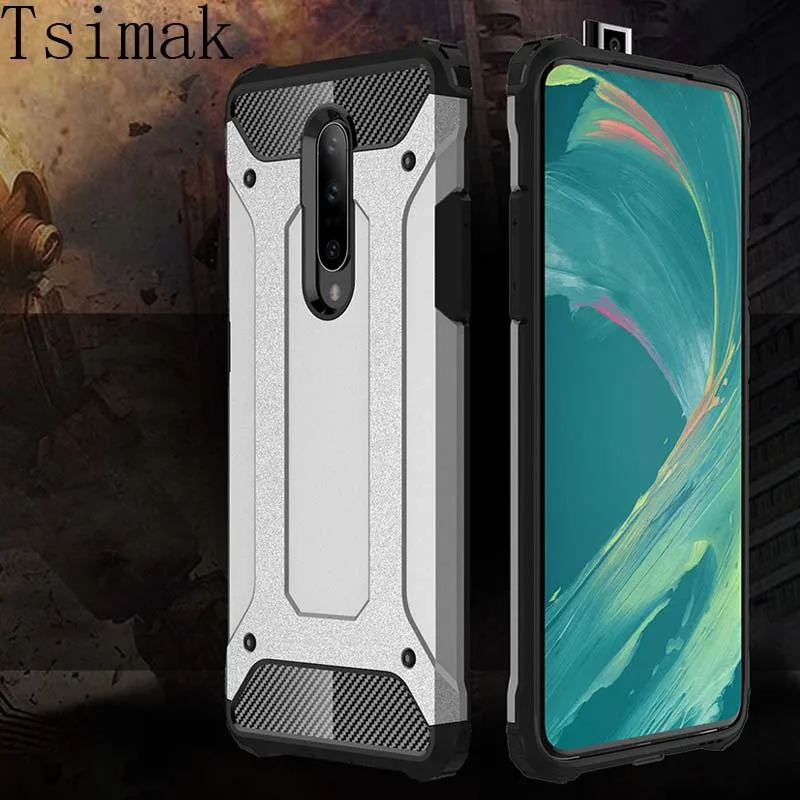 

Tsimak Shockproof Armor Case For Oneplus 5 5T 6 6T 7 Pro one plus 6 T 7 1+7 Pro Cover Case Rugged Hybrid Silicone Phone Coque
